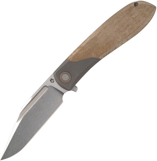 JACK WOLF KNIVES Scuffle Bolster Lock Grn Mic