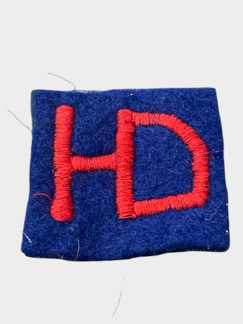 Early British 51st (Highland) Division sleeve patch