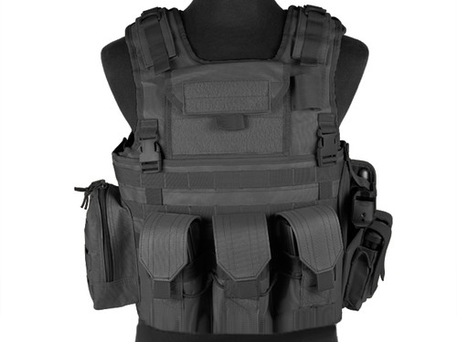 Matrix Variable Front Plate Vest w/ Integrated Pistol Holster