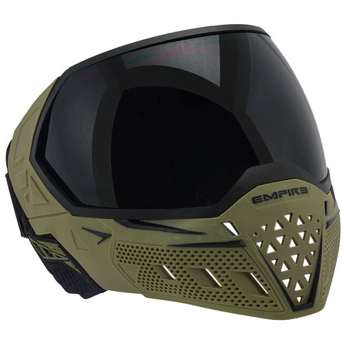 Empire EVS Paintball Mask w/ H.U.D. Olive/Black Hero Outdoors