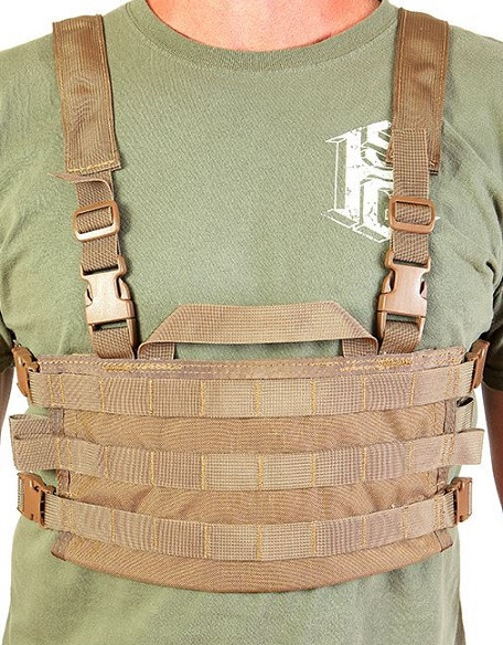 High Speed Gear 40SCR1CB AO Chest Rig - Coyote - Hero Outdoors