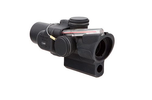 Trijicon 1.5x16S Compact ACOG Scope, Dual Illuminated Red Ring & 2