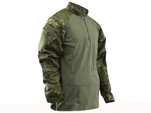 Tru-Spec Tactical Response Uniform 1/4 Zip Combat Shirt - Multicam