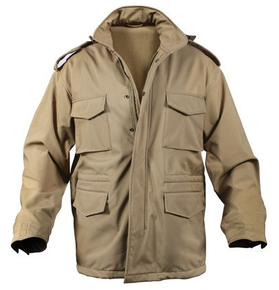 Rothco Soft Shell Tactical M-65 Jacket - Coyote - Picture 2 of 2