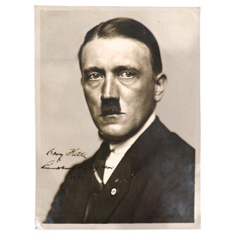 Adolf Hitler Signed Photo from Landsburg Prison