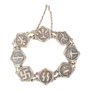 Third Reich Collaboration Dutch SS NSB Silver Bracelet