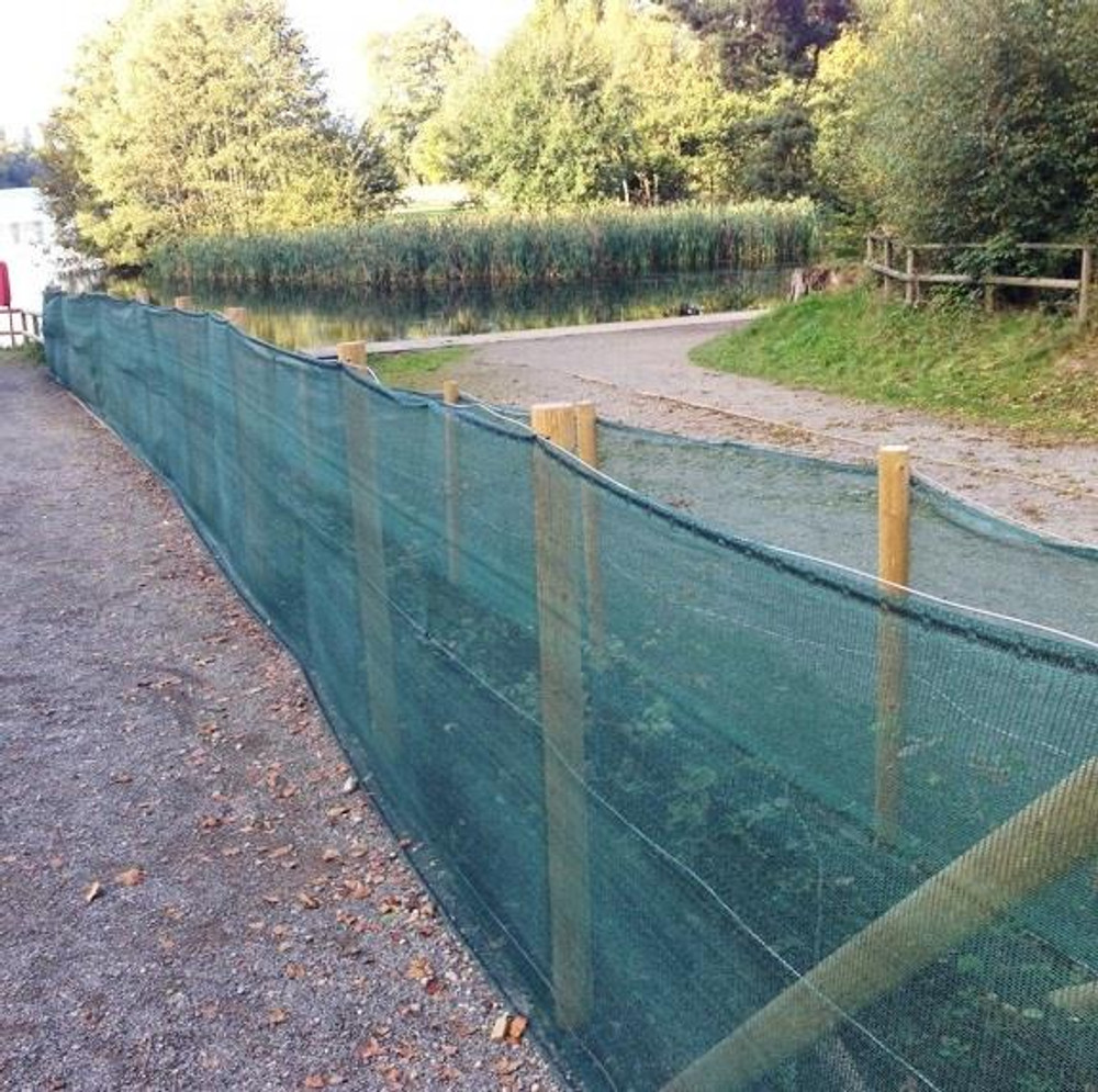 1.8m Wide Premium Monofilament Windbreak Shade Netting 55 Green Loktex