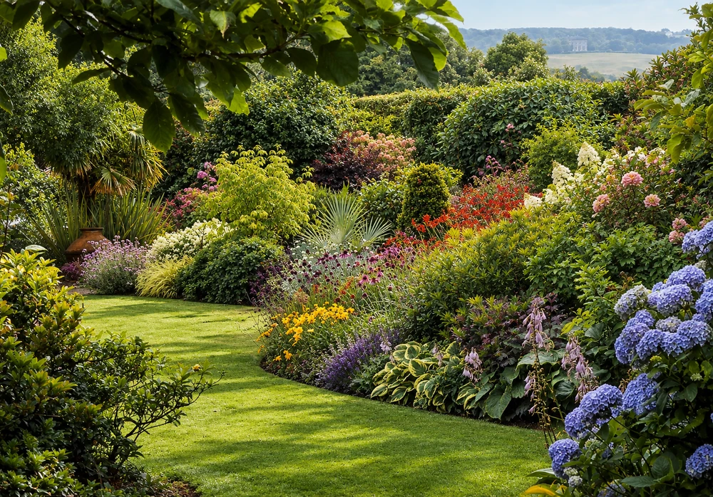 The Mixed Hardy Garden Shrub Collection | Pack of 6 Large Established Plants in 2/3L Pots | Great Value Garden Border Collection By Direct Plants