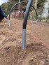 110cm Wide x 20m Long Heavy Duty Professional Cloche Tunnel Polytunnel Caterpillar Tunnel