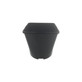 100x 3 Litre Professional Square Black Plastic Plant Pots