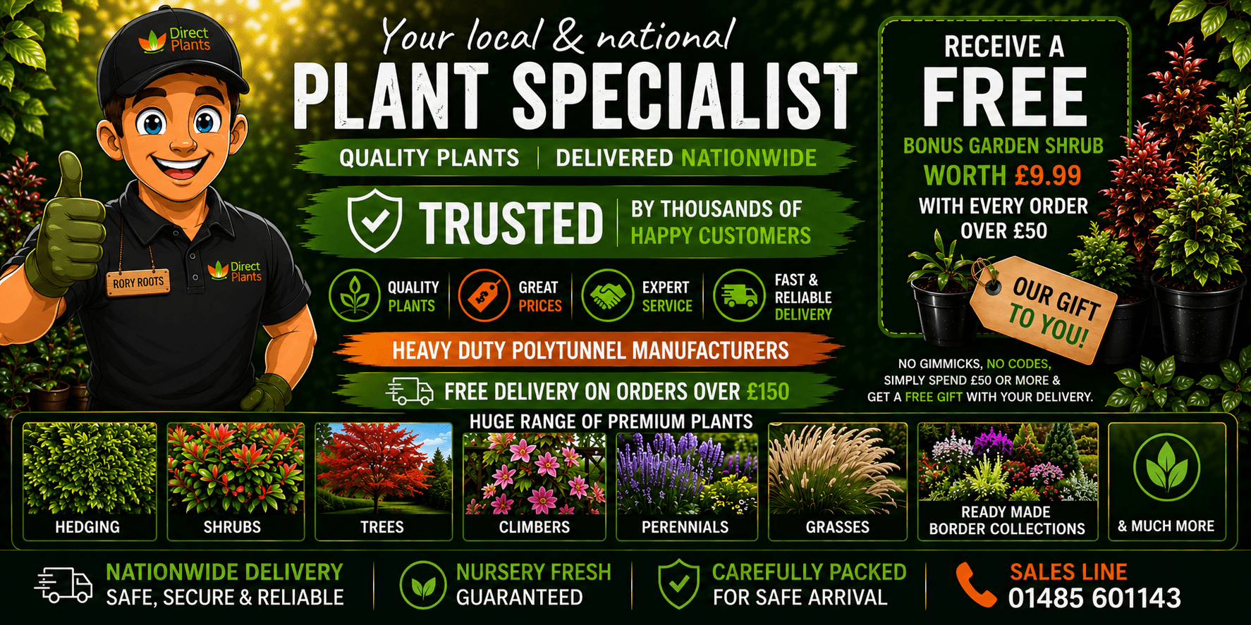 Direct Plants: Your Local & National Plant Specialists