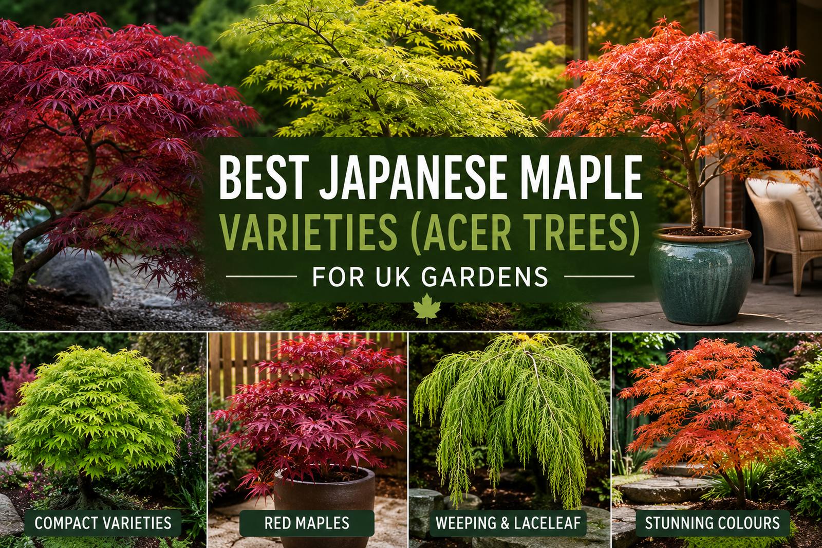 Best Japanese Maple Varieties (Acer Trees)