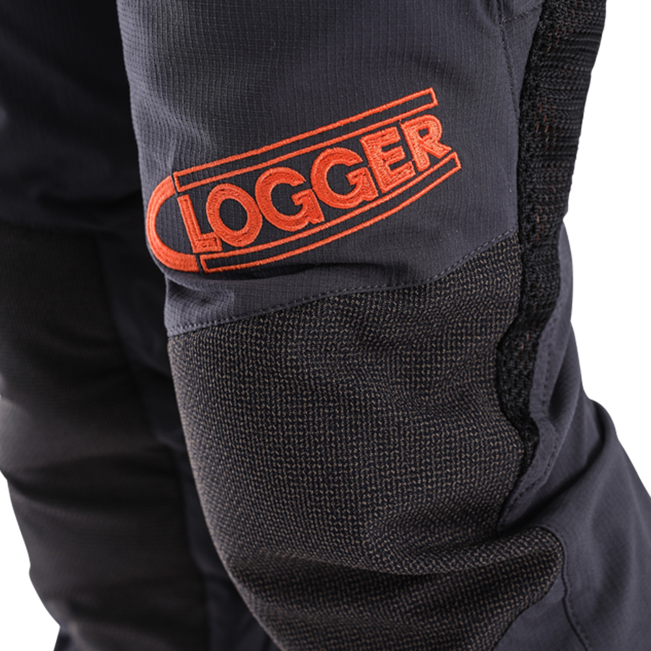 Clogger Grey Spider Men's Tree Climbing Trousers Zoom Knee Pads