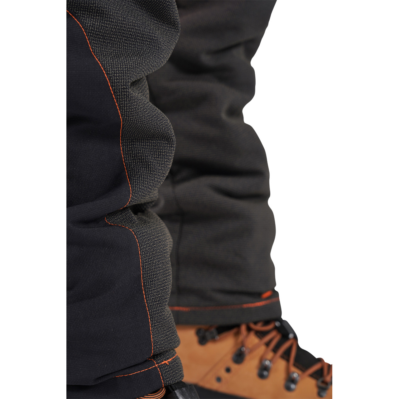 Hi-Vis Orange Zero Men's Chainsaw Trousers Zoom Fabrics