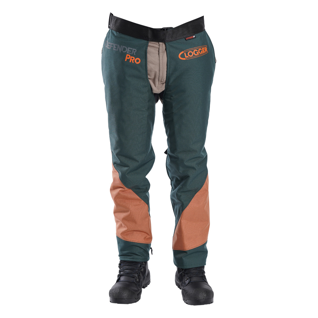 Clogger DefenderPRO chaps Arborist Edition Front View