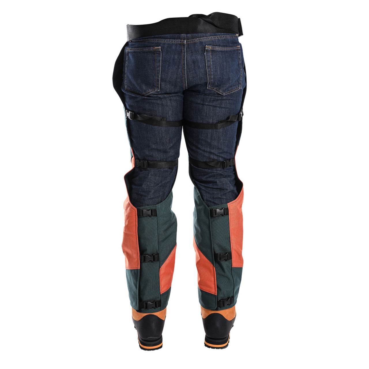 Clogger DefenderPRO chaps Arborist Edition Back View