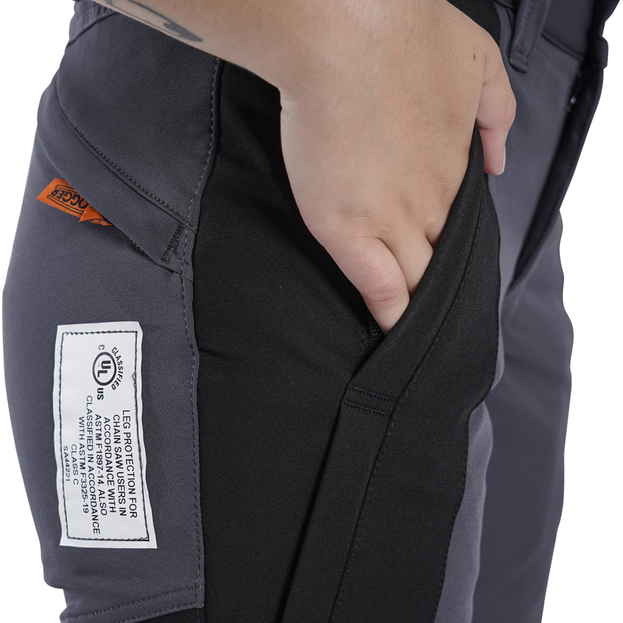 Clogger Women's Ascend Chainsaw Trousers Zoom Pocket