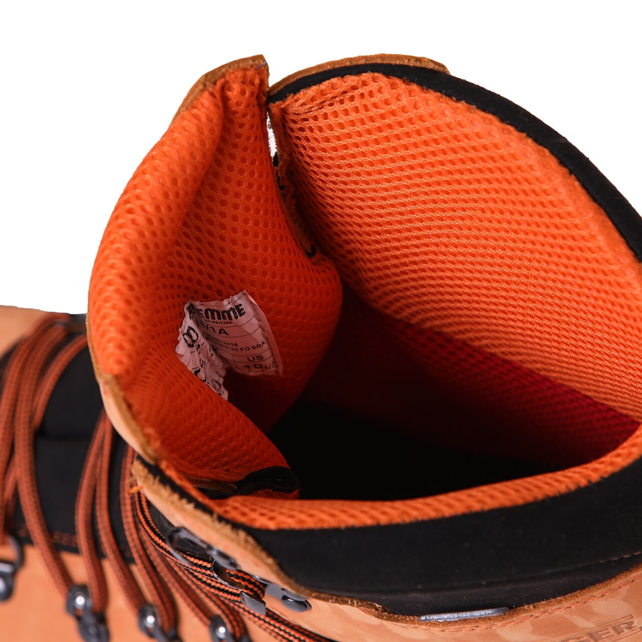 Clogger Altitude Gen2 Arborist Chainsaw Boots View of 3D Lining