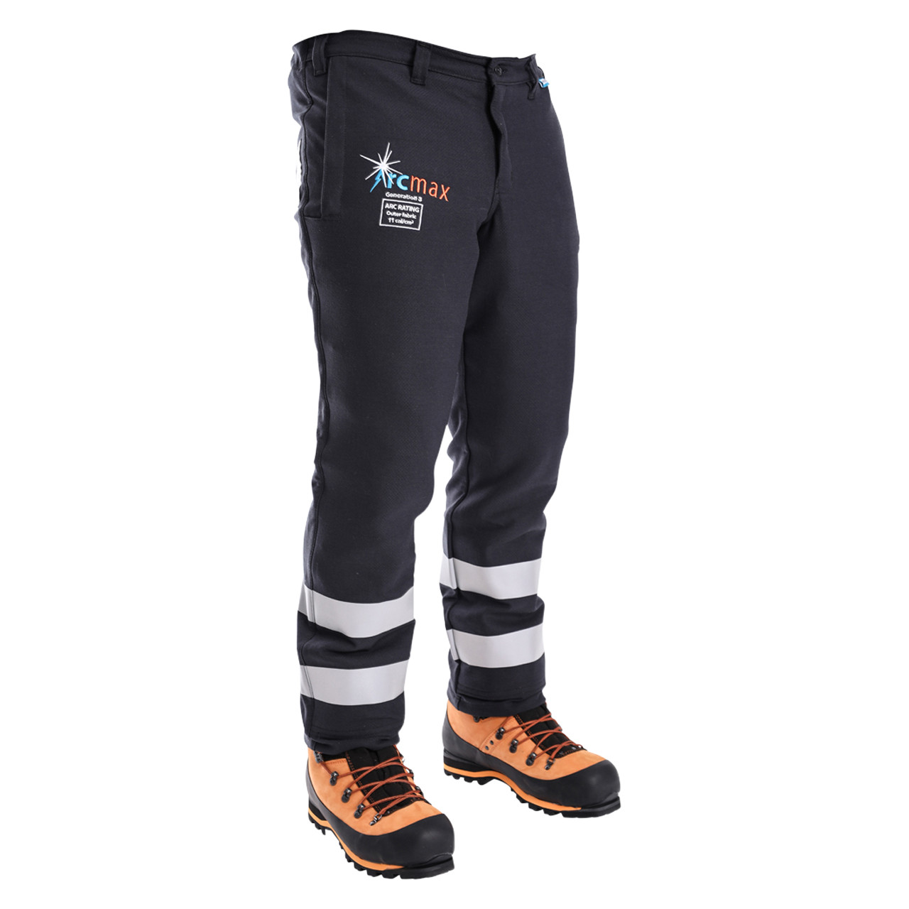 Clogger Arcmax Fire Resistant Chainsaw Trousers Front Left