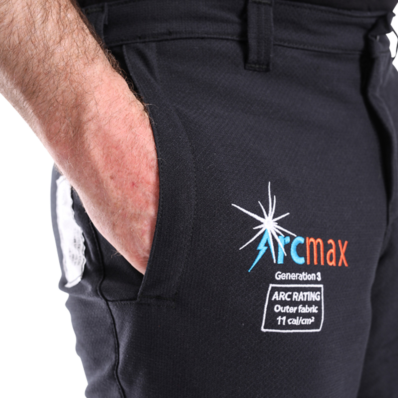 Clogger Arcmax Arc Rated Fire Resistant Chainsaw Trousers Side Pocket Zoom