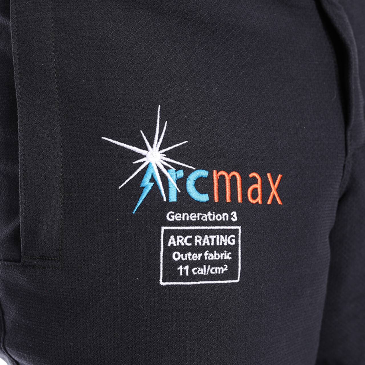 Clogger Arcmax Arc Rated Fire Resistant Chainsaw Trousers Arcmax Logo Zoom