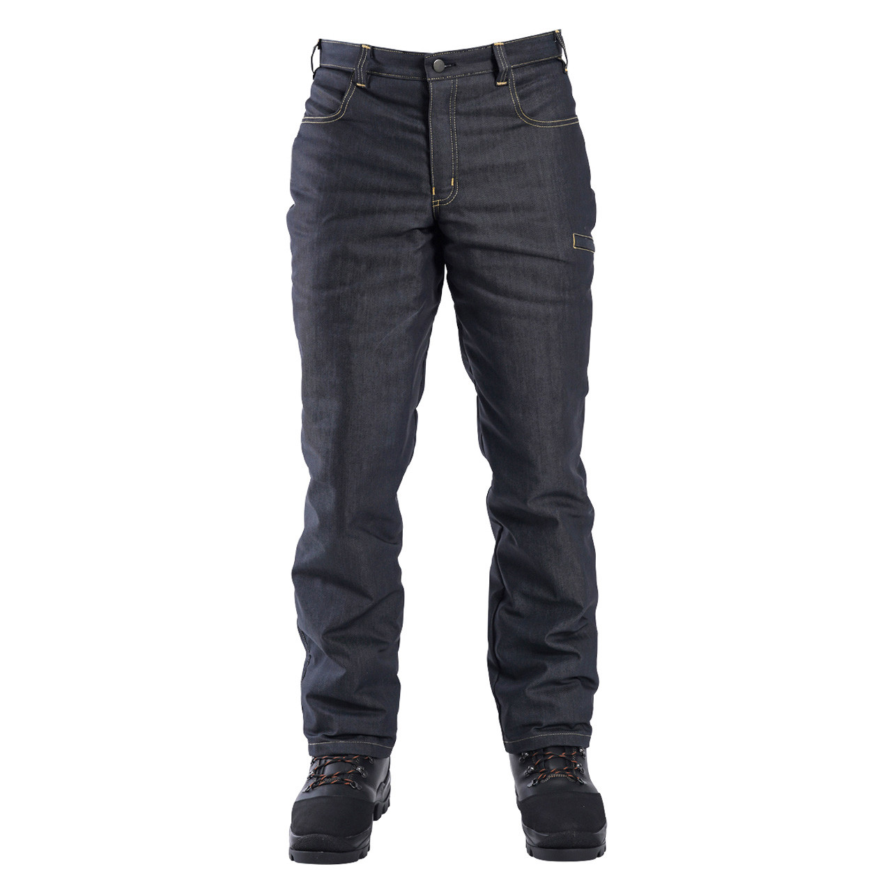 Clogger Denim Chainsaw Pants Front