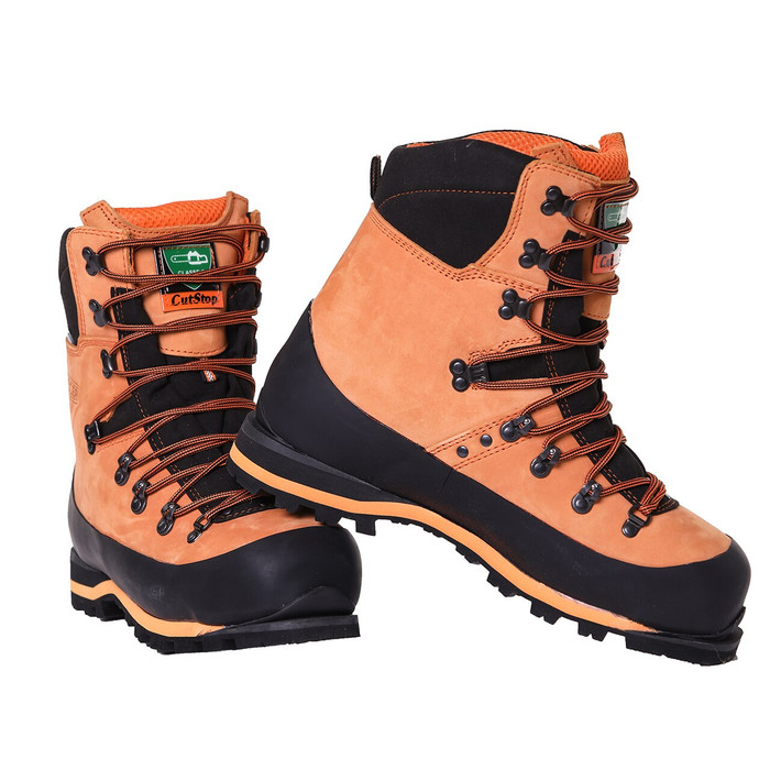 Clogger Altitude Gen2 Arborist Chainsaw Boots (pair) Angle View