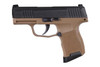 Sig Sauer P365 Compact 9mm 3.1" Barrel 12+1 Rounds Semi-Auto X-Ray 3 Day/Night Sights FDE Grip Nitron Slide 365-9-BXR3-VP