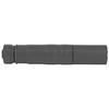 Rugged Suppressors Radiant762 Suppressor 7.62mm rated to 300 Remington Ultra Magnum Modular Full Auto Rated Titanium and Stellite Black Weighs 9.4oz in 5.1" Configuration/12.5oz in 7.5" Configuration Black Finish CCBT-4709