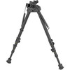 Harris Ultra-Light Swivel Bipod Picatinny Rail Mount 13.5" to 27" Telescoping/Folding Legs Aluminum Matte Black S-25CP