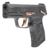 Sig Sauer P365 XL Rose Gold Sub-Compact .380 ACP 3.1" Barrel w/ Integrally Compensated Slide Nitron Finish Black w/ Rose Gold Controls and Engraving SIGLITE Day/Night Sights Optics Ready 2 10-Round Magazines 365-380-ROSE-MS