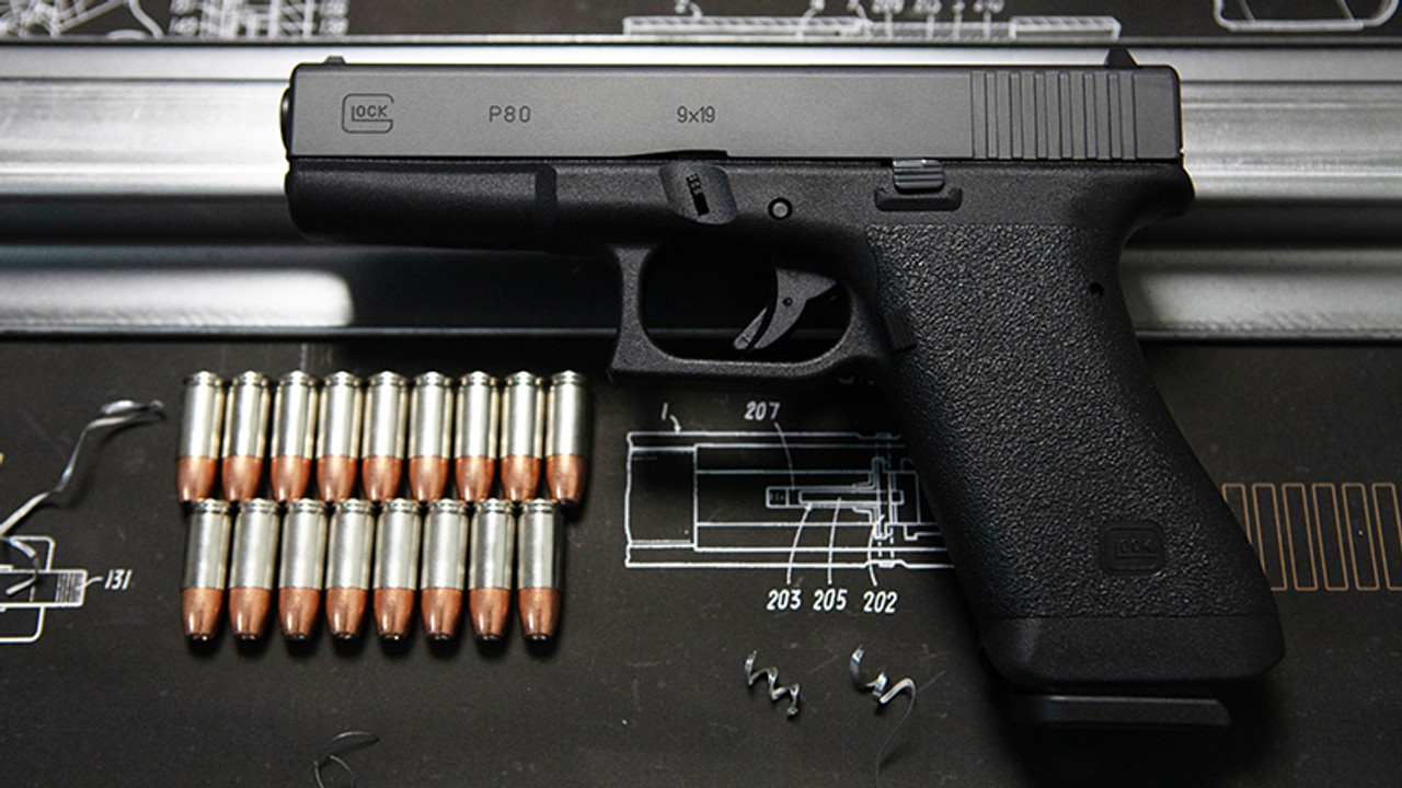 Glock P80 Retro Gen 1 Austrian Army Exclusive Reproduction P Glock P80 Retro Gen 1 Austrian Army Exclusive Reproduction P