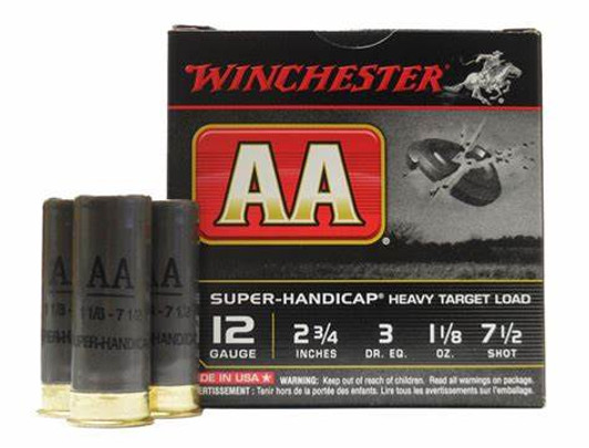 WINCHESTER AA SUPER HANDICAP 12GA - 25 ROUNDS