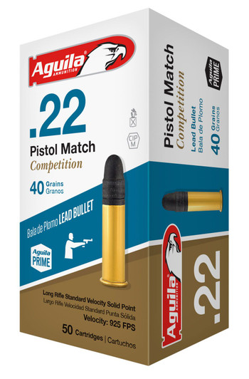 AGUILA Pistol Match Competition - 50 ROUNDS