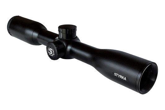 Styrka S3 Series 4x32 Plex Riflescope, Black Aircraft Grade Aluminum 1" ST-91000