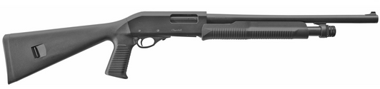 European American Armory Churchill 612 12GA 18.5" Barrel 3" Chamber Blued Black Pistol Grip 111375