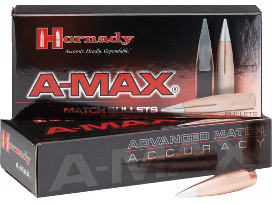 Hornady Match 50 BMG 750GR AMAX 10 Round Box 8270