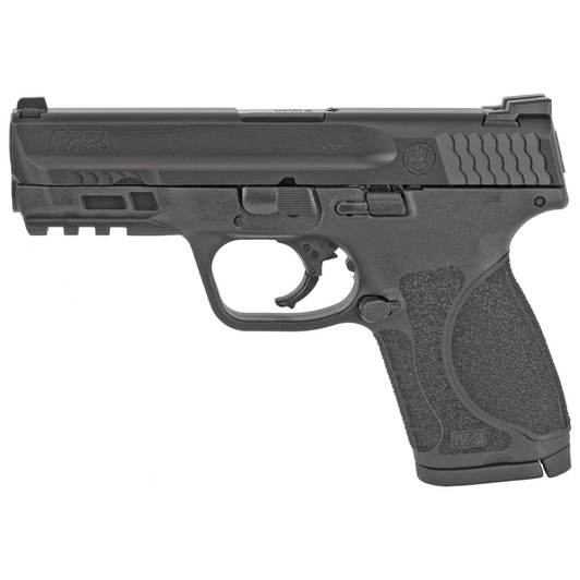 Smith & Wesson M&P M2.0 Compact 9mm Luger 4" 10+1 Black Black Armornite Stainless Steel Slide Black Interchangeable Backstraps 12464