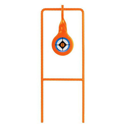 Do-All Outdoors .22 Rimfire Rebar Spinner Steel Reactive Target Rebar Frame Powder Coat Orange 22RB