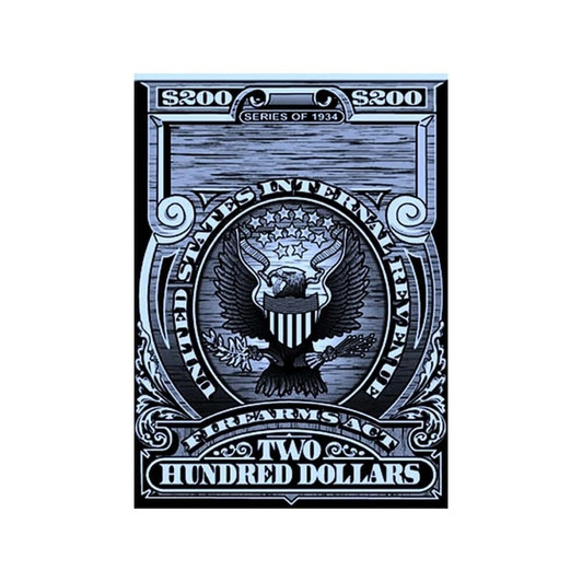 FEDERAL TAX STAMP $200