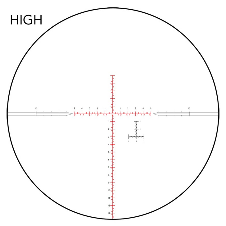 Nightforce Mil C High Reticle 
