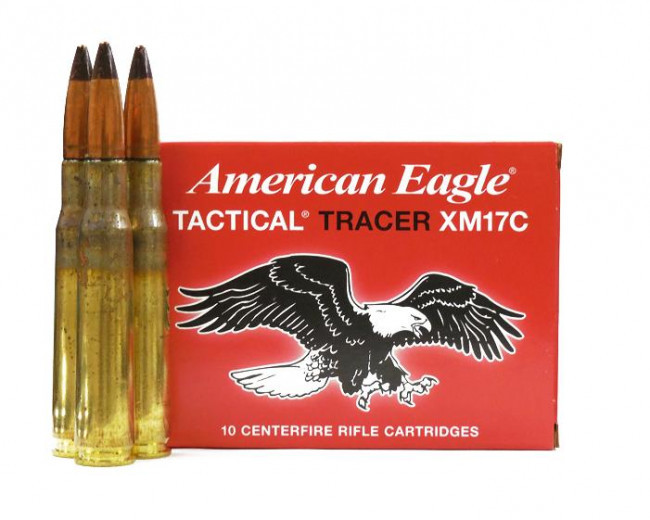 Federal American Eagle .50 BMG 618 Grain TRACER XM17C