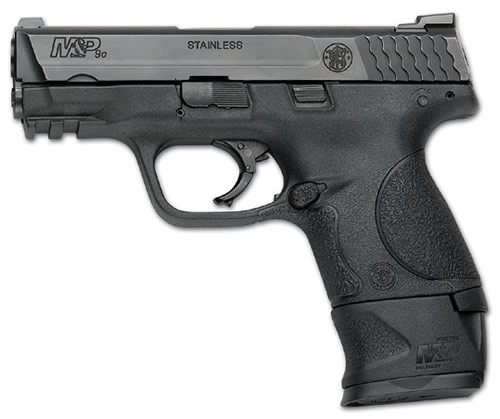 Smith and Wesson M&P 9c Pistol 9mm 12, 17 RD 150954