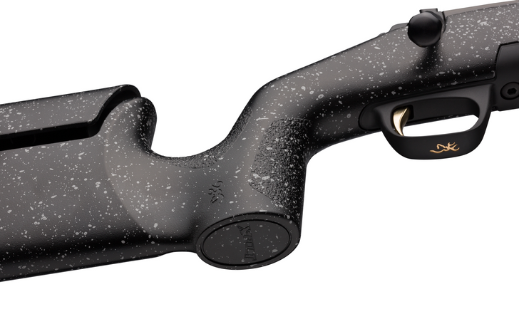 Browning X-Bolt Max Long Range Black/Satin Gray Bolt 6.5 Creedmoor 26 4+1 Black Gray Splatter Stock 035438282