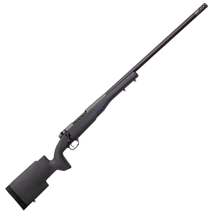 Weatherby Mark V CarbonMark Pro .300 WBY Mag Bolt Action Rifle 26" Carbon Wrapped Barrel 3 Rounds Charcoal Finish Carbon Fiber Stock MCP01N300WR8B