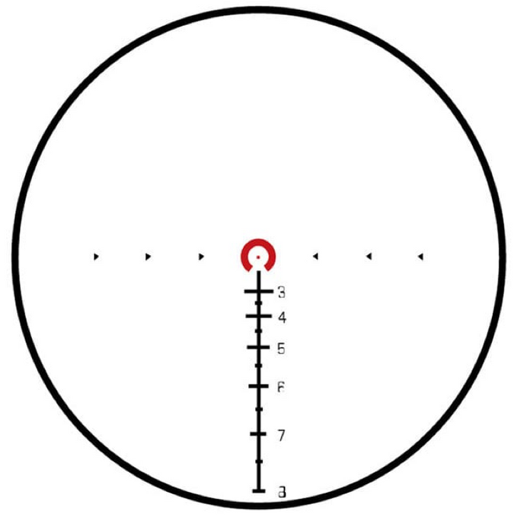 Sig Sauer BRAVO3 Battle Sight 3X30mm 556-762 HORSESHOE DOT ILLUM RETICLE 0.5 MOA M1913 GRAPHITE SOB33101