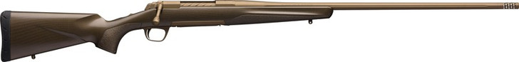 Browning X-Bolt Pro Long Range 6.5 Creedmoor Bolt Action Rifle 26" Heavy Threaded Barrel 4 Rounds Composite Carbon Fiber Stock Burnt Bronze Cerakote Finish 035443282