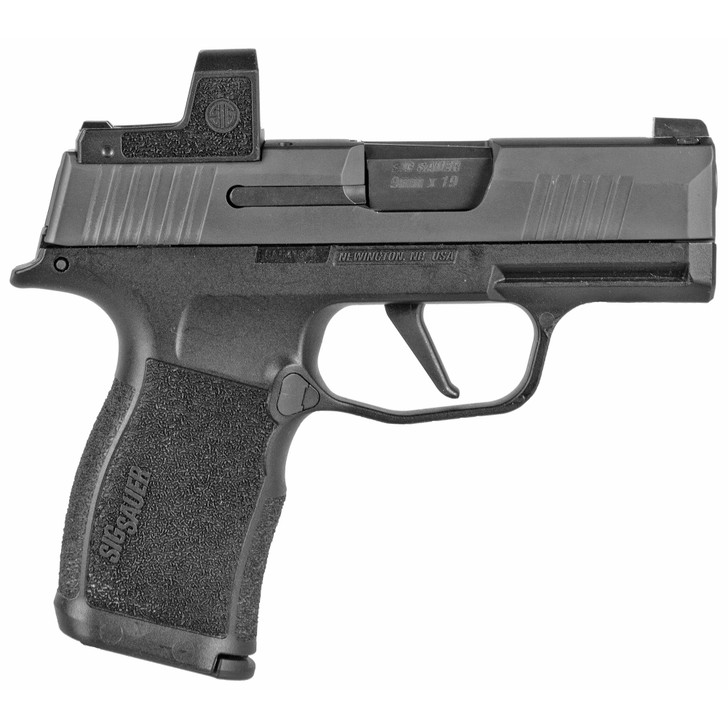 Sig Sauer P365X Romeo Zero Micro-Compact 9mm Pistol, Blk - 365X-9-BXR3-RXZ