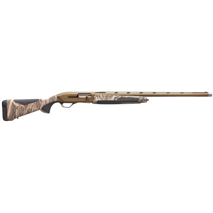 Browning Maxus II Wicked Wing 12 Gauge Semi Auto Shotgun 28" Barrel 3-1/2" Chamber 4 Rounds Fiber Optic Sight Composite Stock/Forend Mossy Oak Shadow Grass Habitat Invector Plus Extended Chokes (Full, Mod, IC) Right Hand 011705204