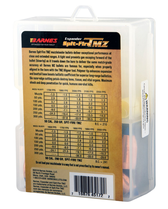 Barnes Bullets Muzzleloader Aligner Tool – 50 Caliber TMZ & T-EZ Bullet Alignment For Precision Shooting - View #12